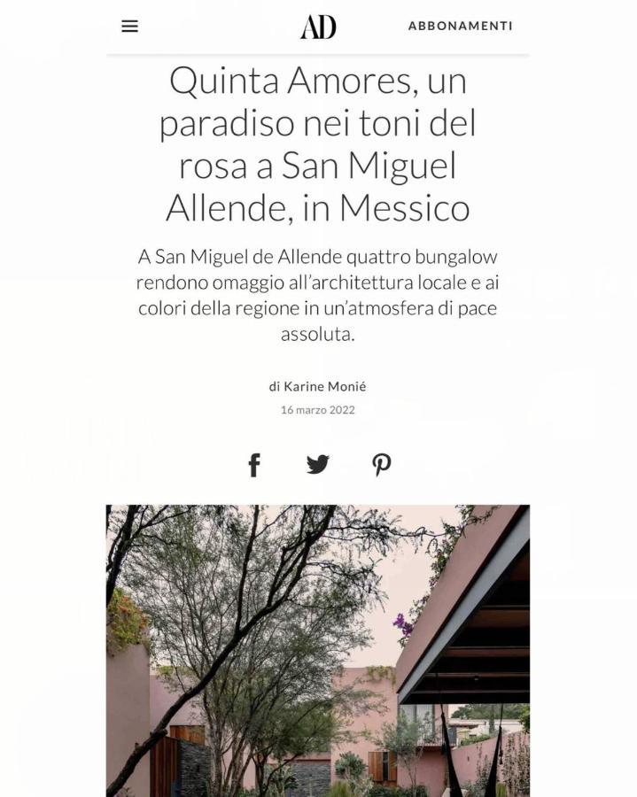 Quinta Amores Alojamiento San Miguel de Allende Exterior foto